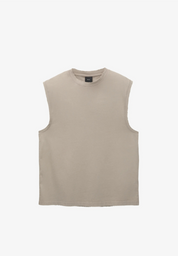 Regata Básica Gola Redonda - Bege