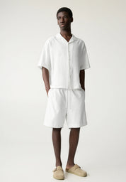 Bermuda em Linho - Branco