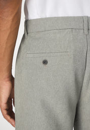 Calça Social Masculina Alfaiataria Premium Fit - Cinza