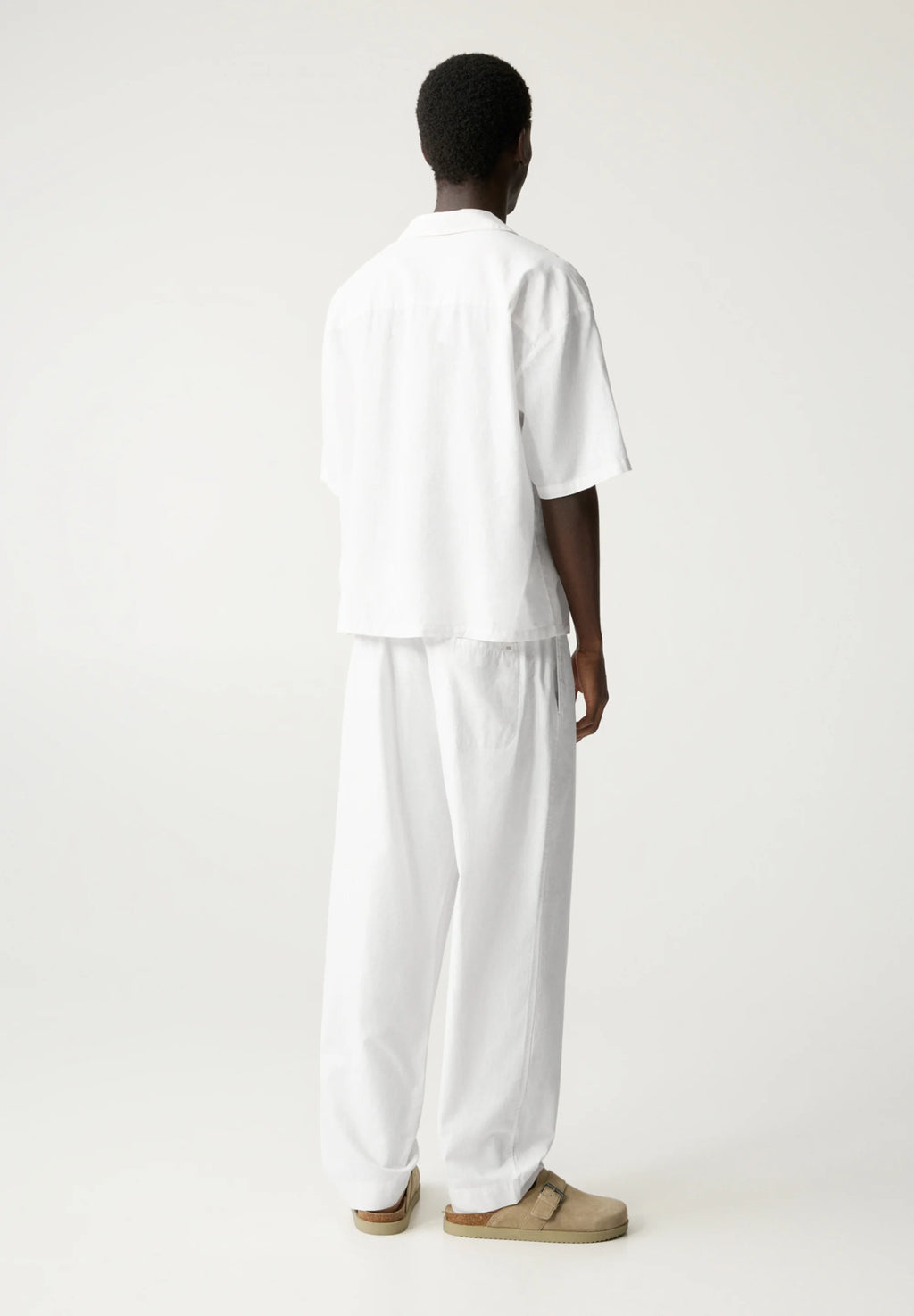 Camisa Clássica em Linho - Branco