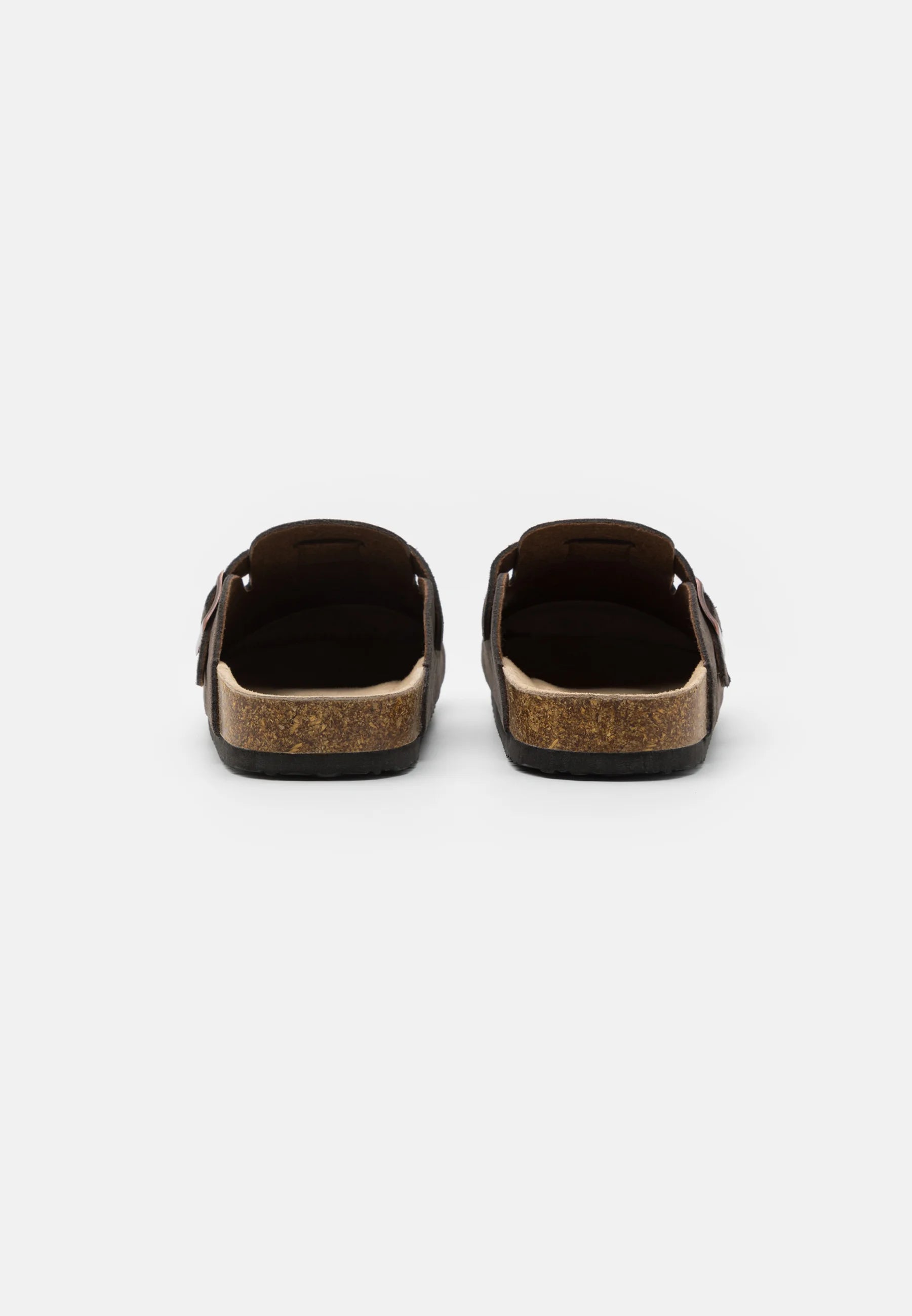 Sandália Masculina em Camurça - Marrom escuro