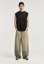 Regata Básica Gola Redonda - Preto