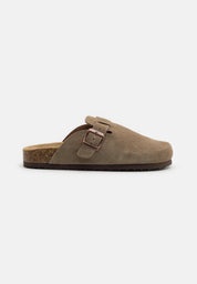 Sandália Masculina em Camurça - Marrom