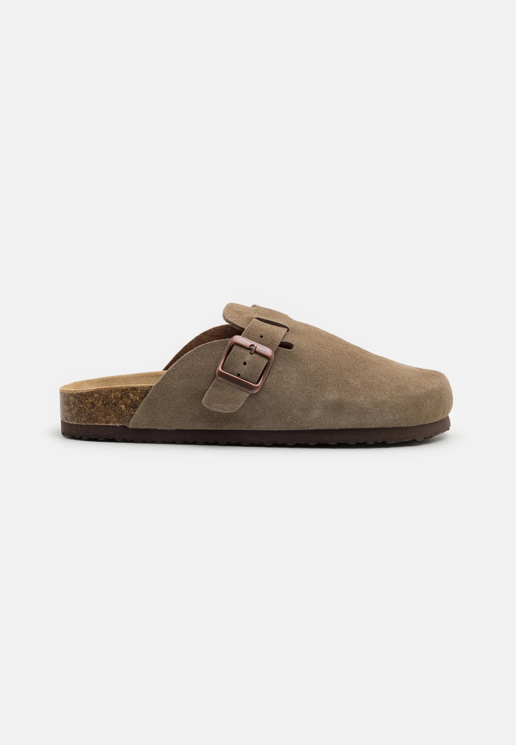 Sandália Masculina em Camurça - Marrom