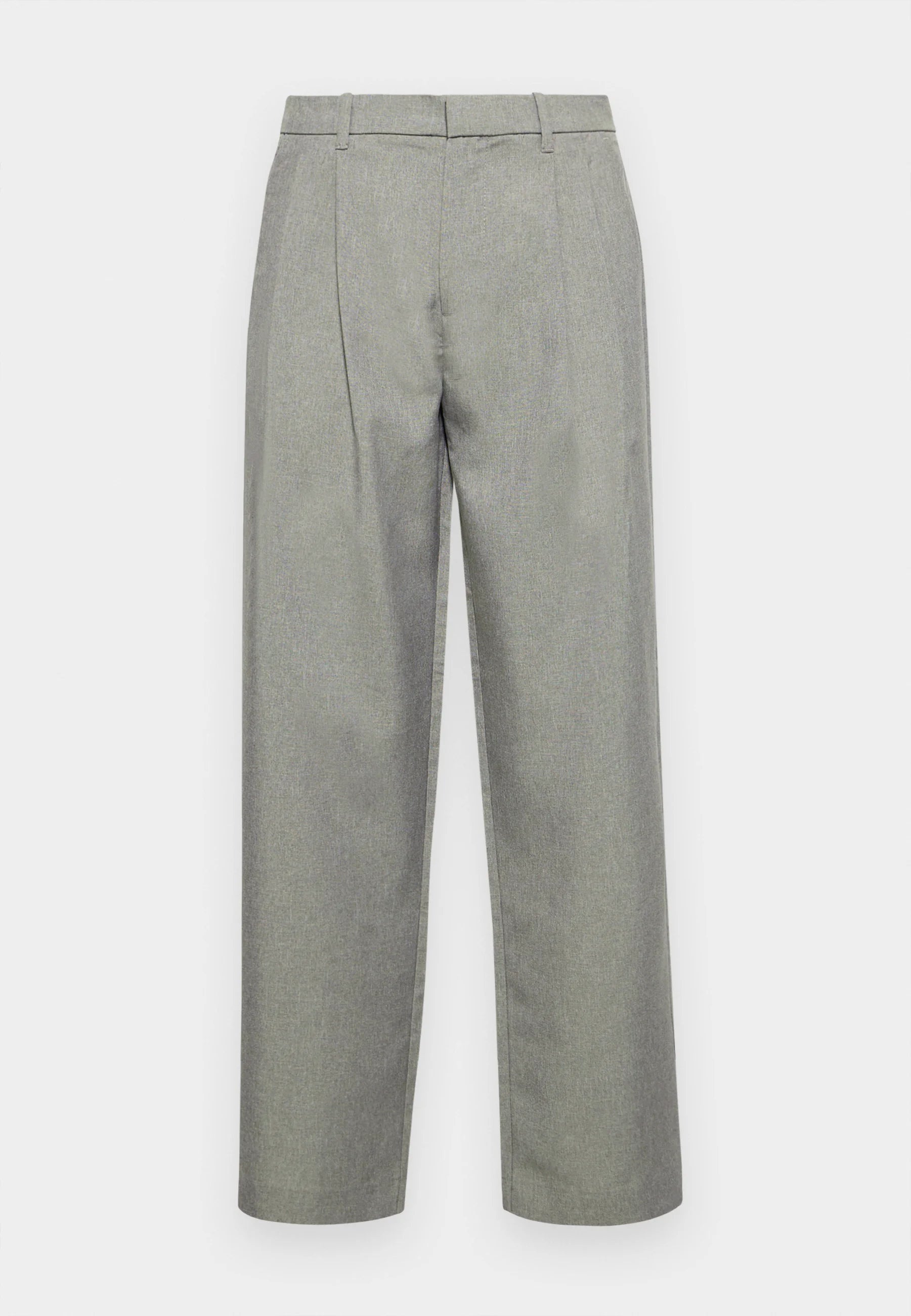 Calça Social Masculina Alfaiataria Premium Fit - Cinza