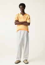 Calça Blend em Linho - Branco