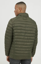 Jaqueta Puffer Ultraleve em Poliamida - Verde Militar