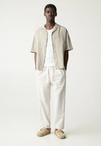 Camisa Clássica em Linho - Menta