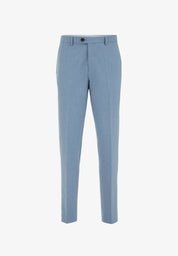 Calça de Alfaiataria Regular Fit - Azul claro