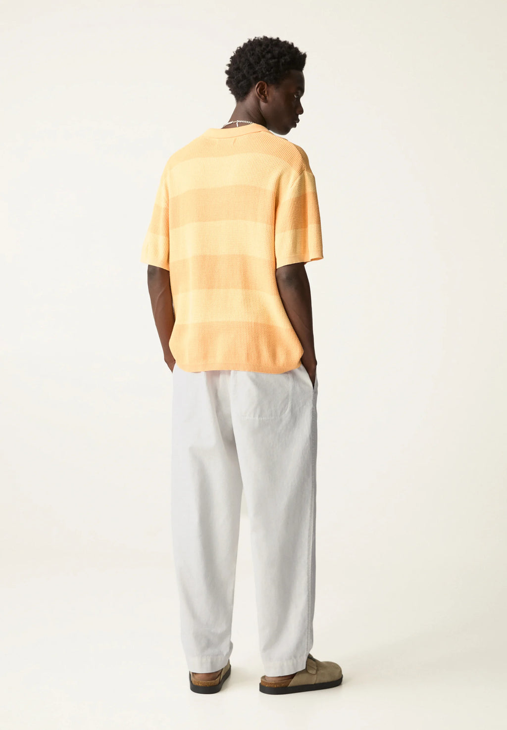 Calça Blend em Linho - Branco