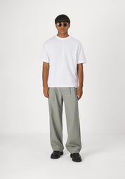 Calça Social Masculina Alfaiataria Premium Fit - Cinza