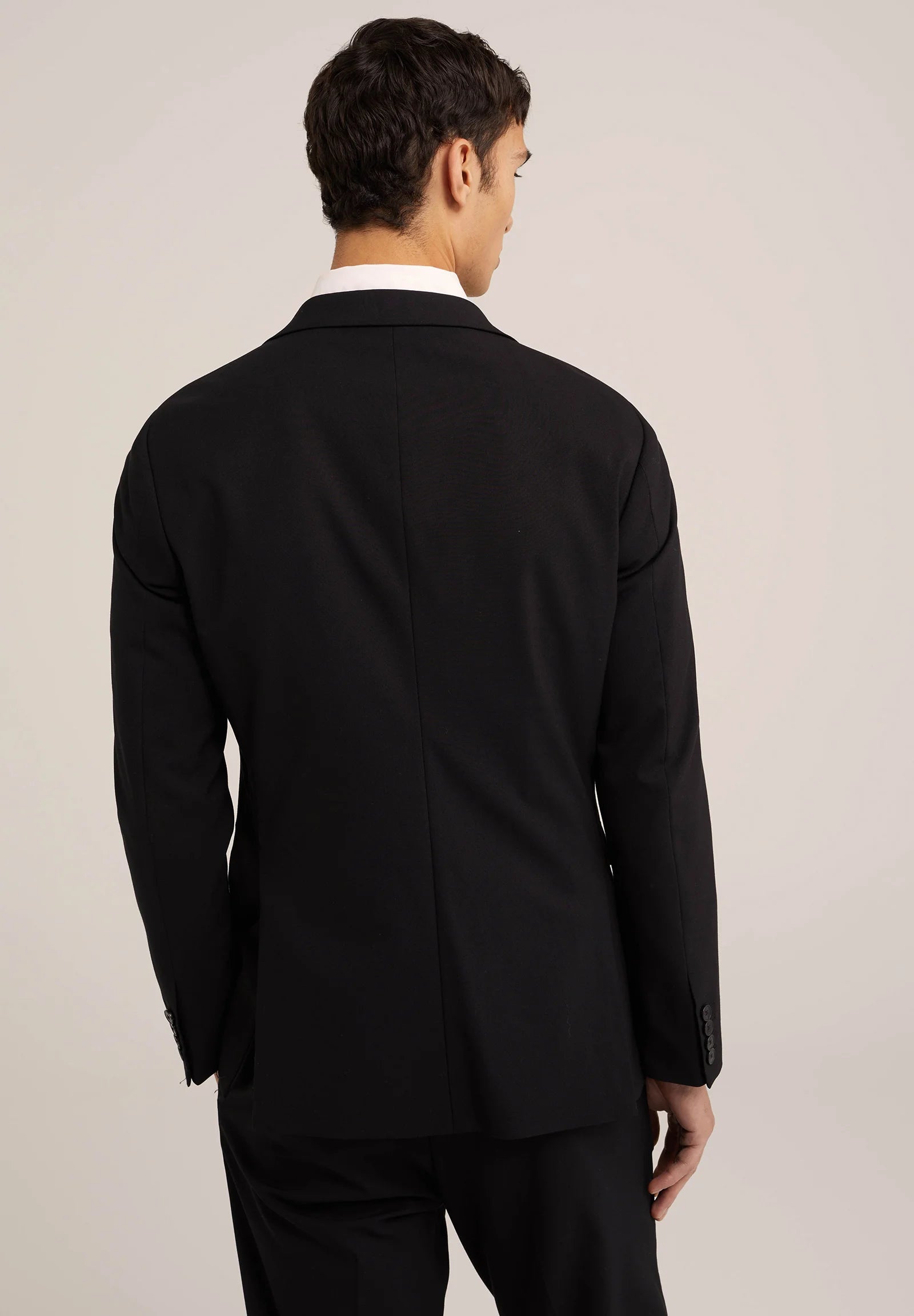 Blazer Regular Fit Alfaiataria Masculino - Preto
