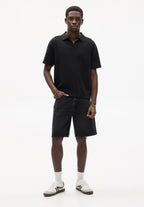 Bermuda Jeans Reta - Preto