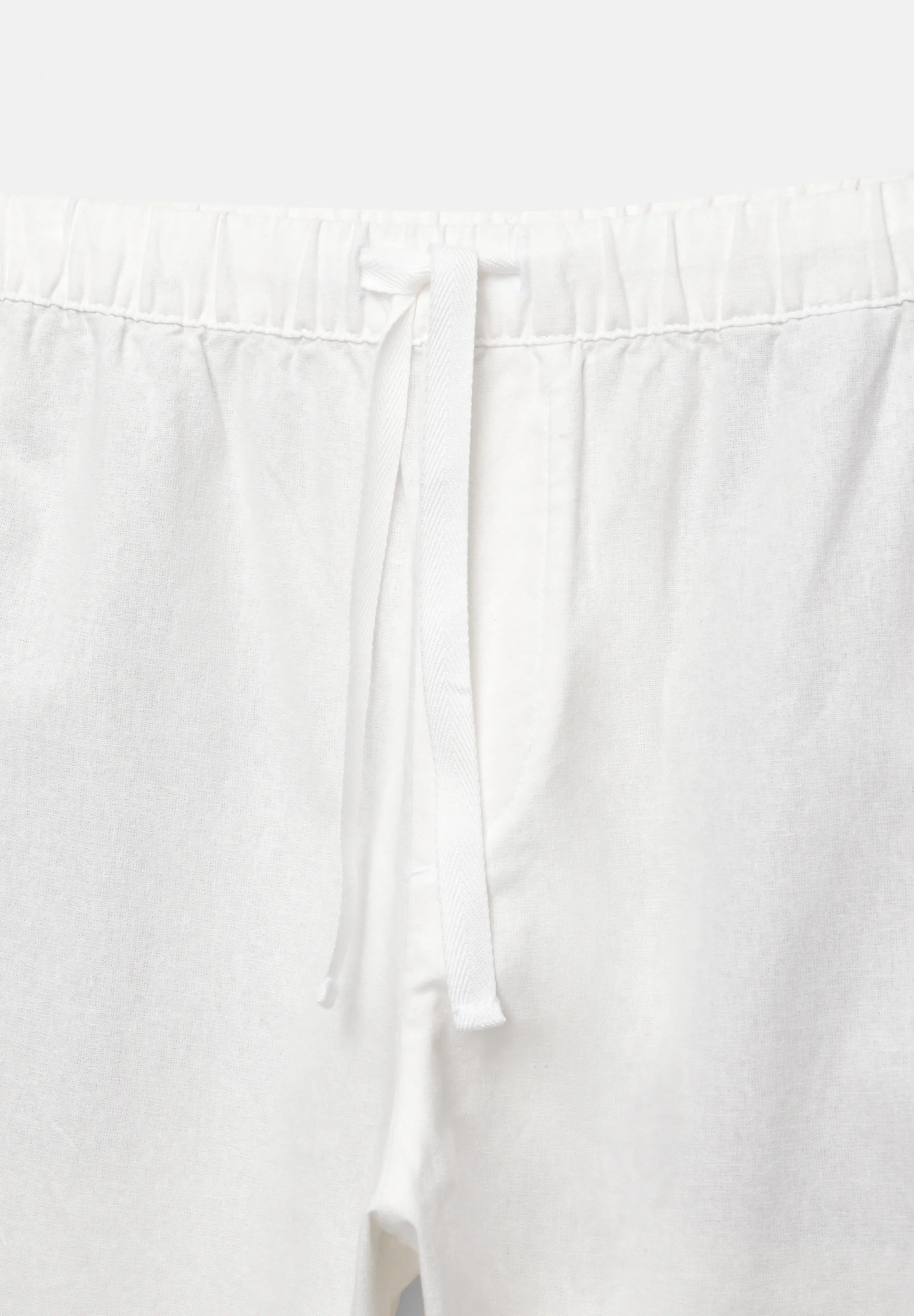 Calça Blend em Linho - Branco