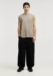 Regata Básica Gola Redonda - Bege