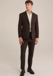 Camisa Social Masculina Alfaiataria Clássica - Bege