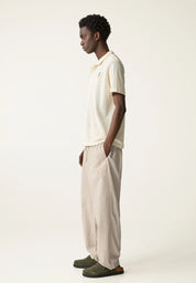 Calça Blend em Linho - Bege