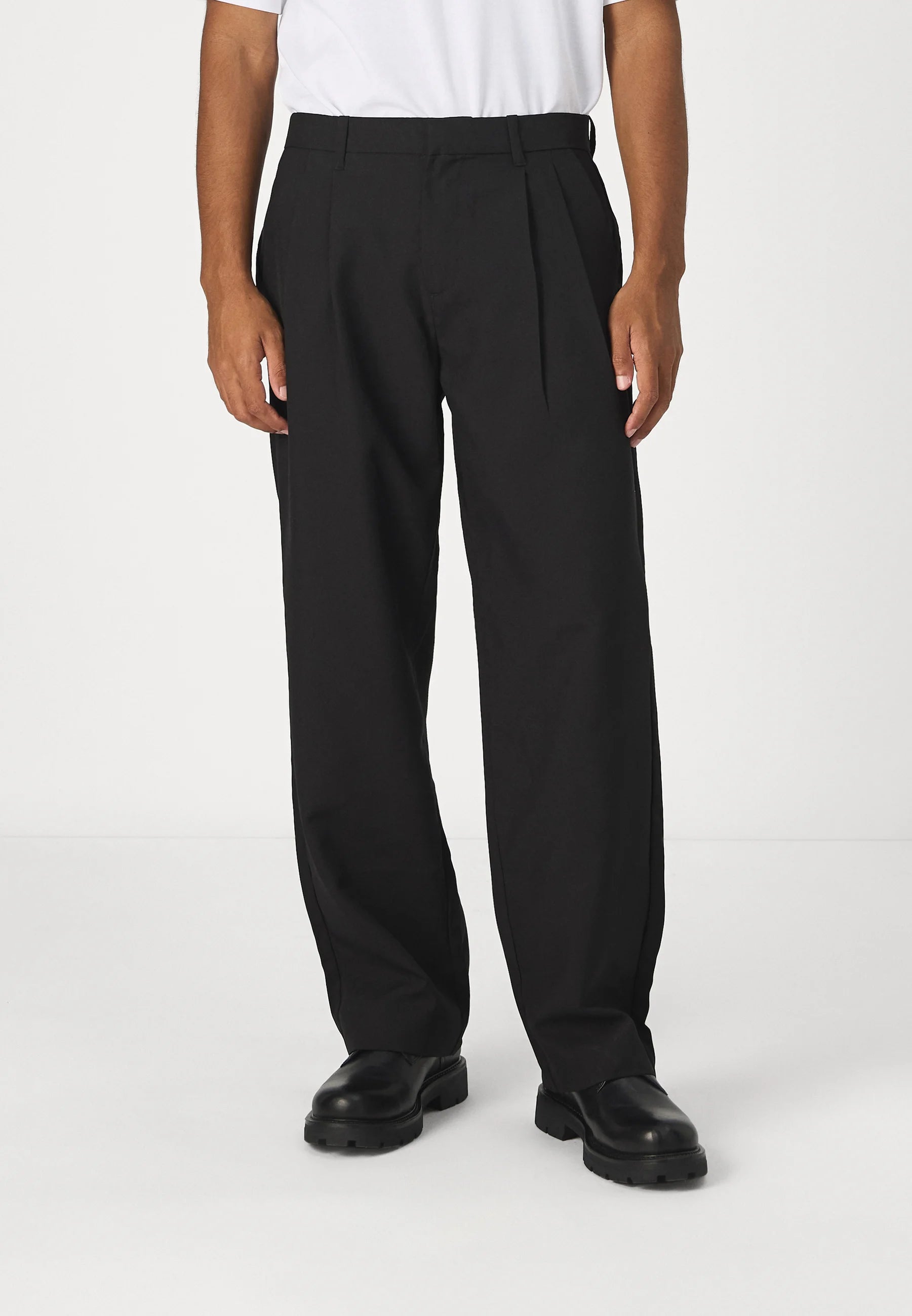 Calça Social Masculina Alfaiataria Premium Fit - Preto