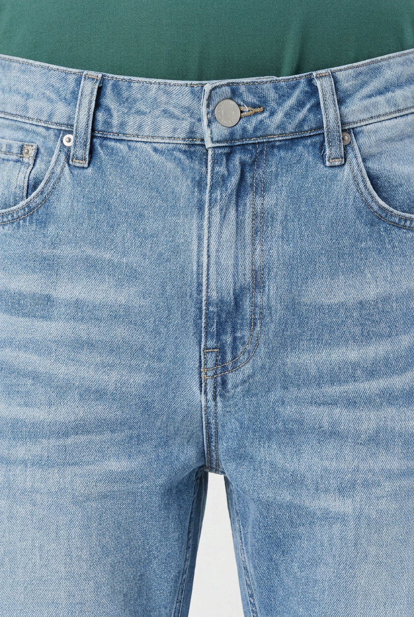 Calça Jeans Baggy - Azul