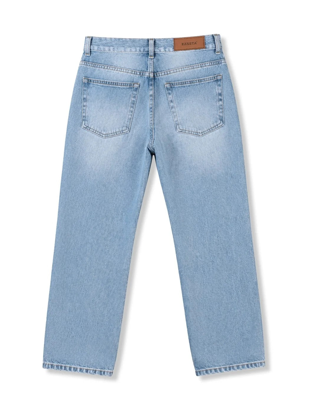 Calça Jeans Baggy - Azul claro