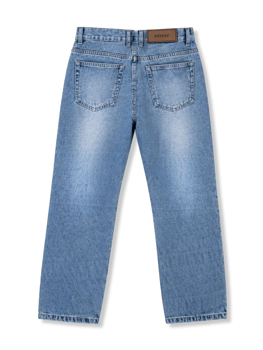 Calça Jeans Baggy - Azul
