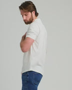 Kit com 3 Camisetas Gola Redonda - Branco